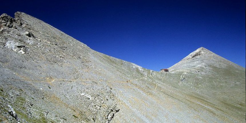 Ορειβατική διαδρομή Ολύμπου 7, Οροπέδιο Μουσών - Κορυφές