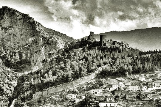 The Medieval Castle of Livadia