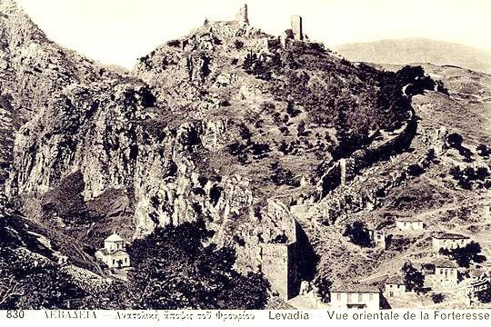 The Medieval Castle of Livadia
